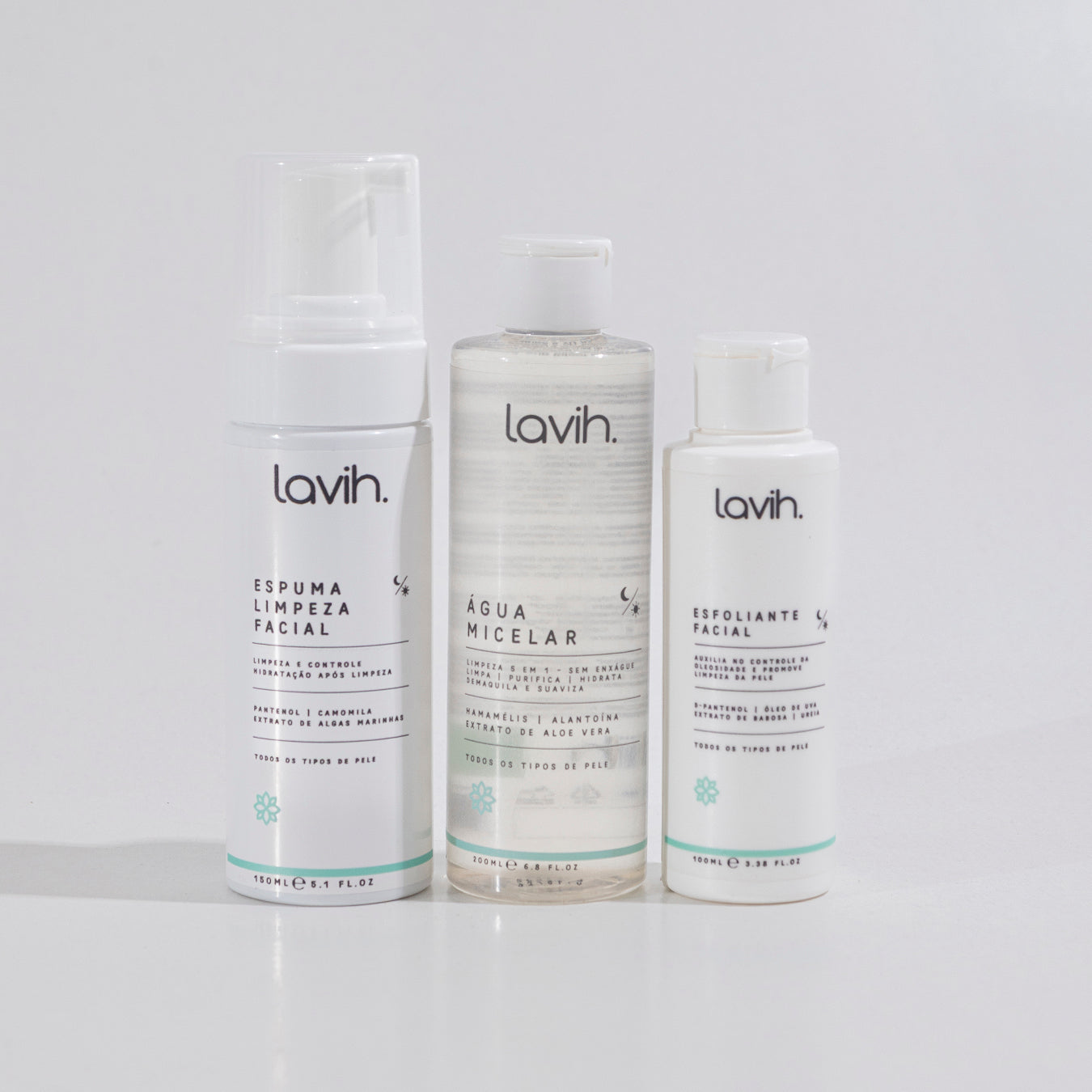 Kit Limpeza Profunda Lavih Cosmetics