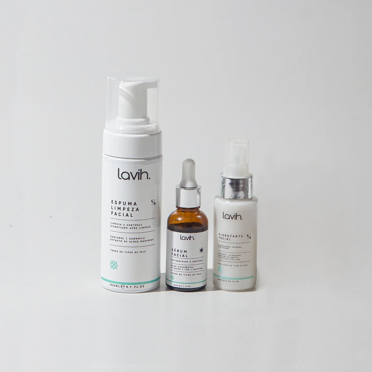 Kit Para Pele Seca/Sensível Lavih Cosmetics