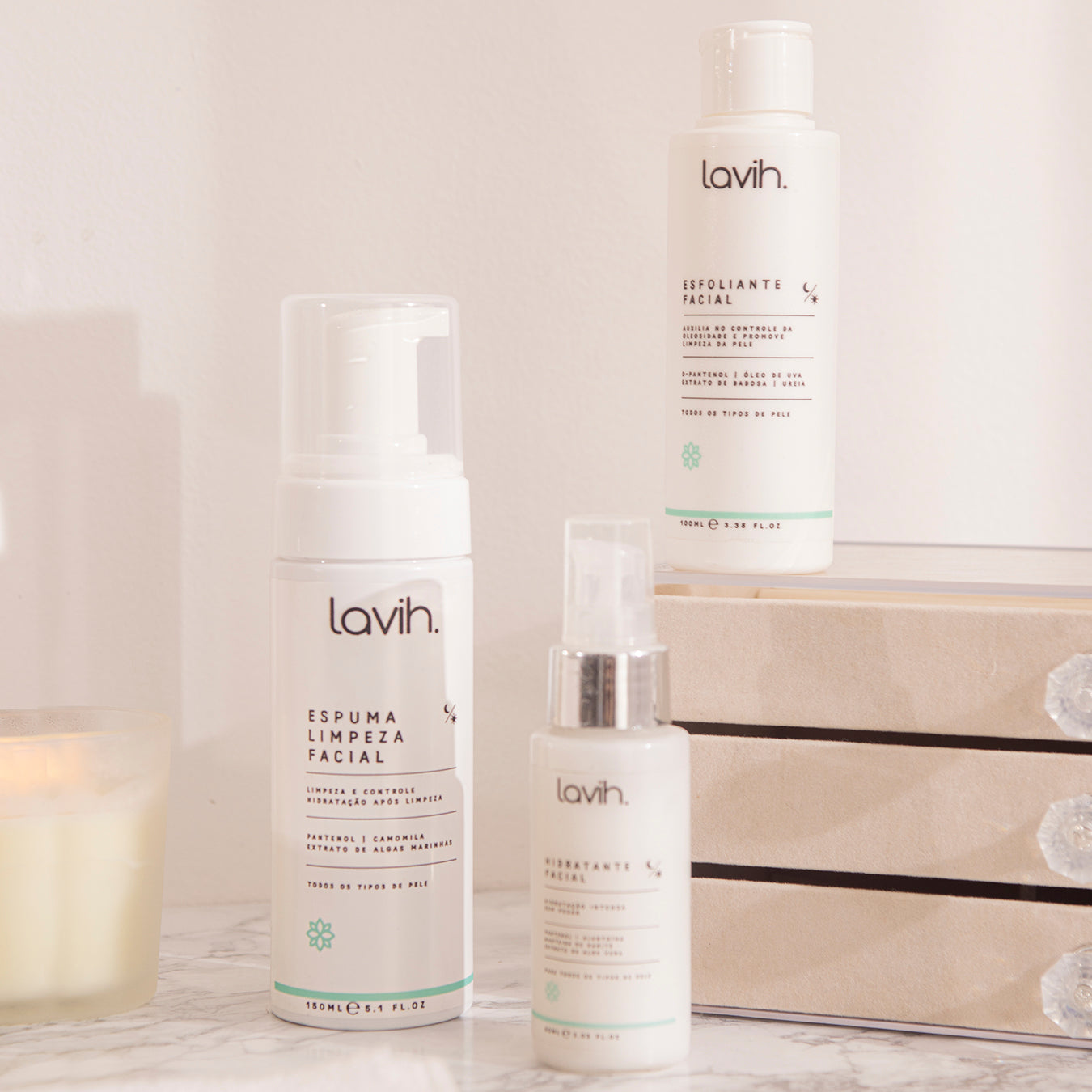 Kit Revitalização Lavih Cosmetics