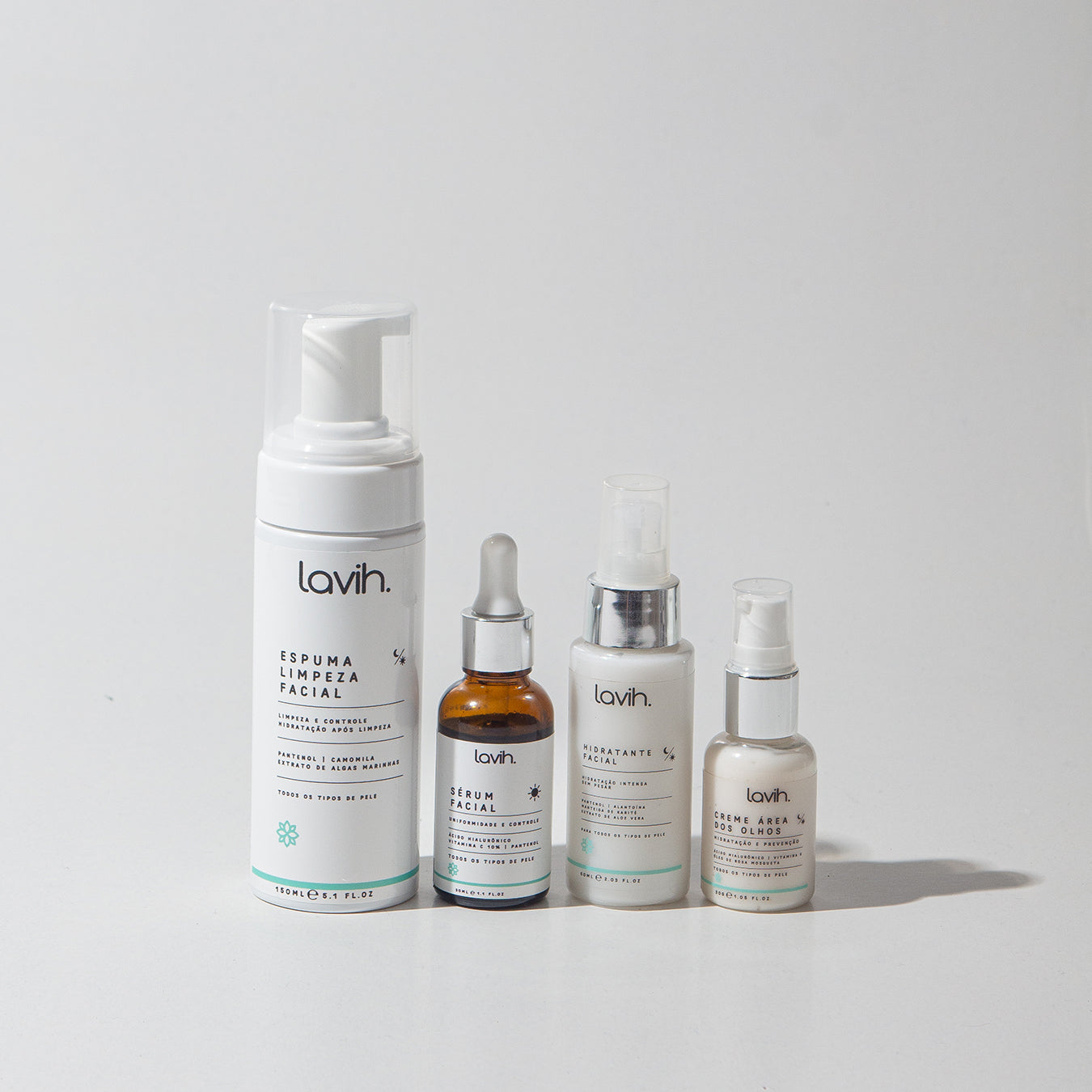 Kit Para Pele Seca/Sensível Lavih Cosmetics